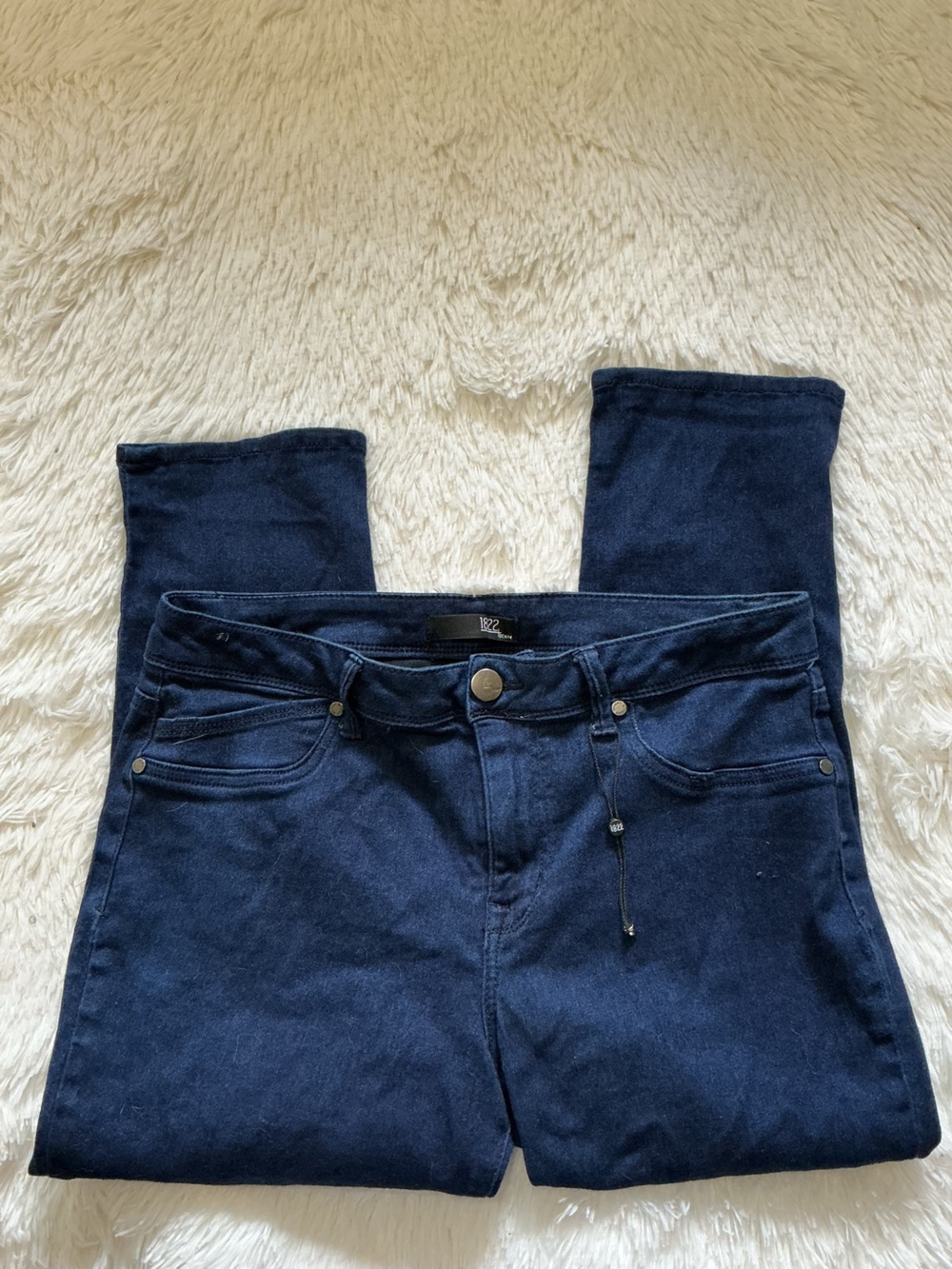 1822 Denim Women's Navy Skinny Jeans